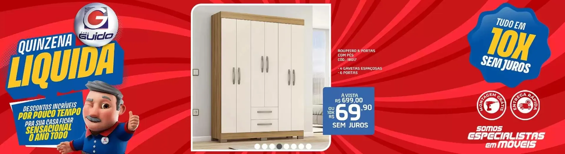 Encarte de Lojas Guido promociones ! 4 de abril até 17 de abril 2025 - Pagina 3