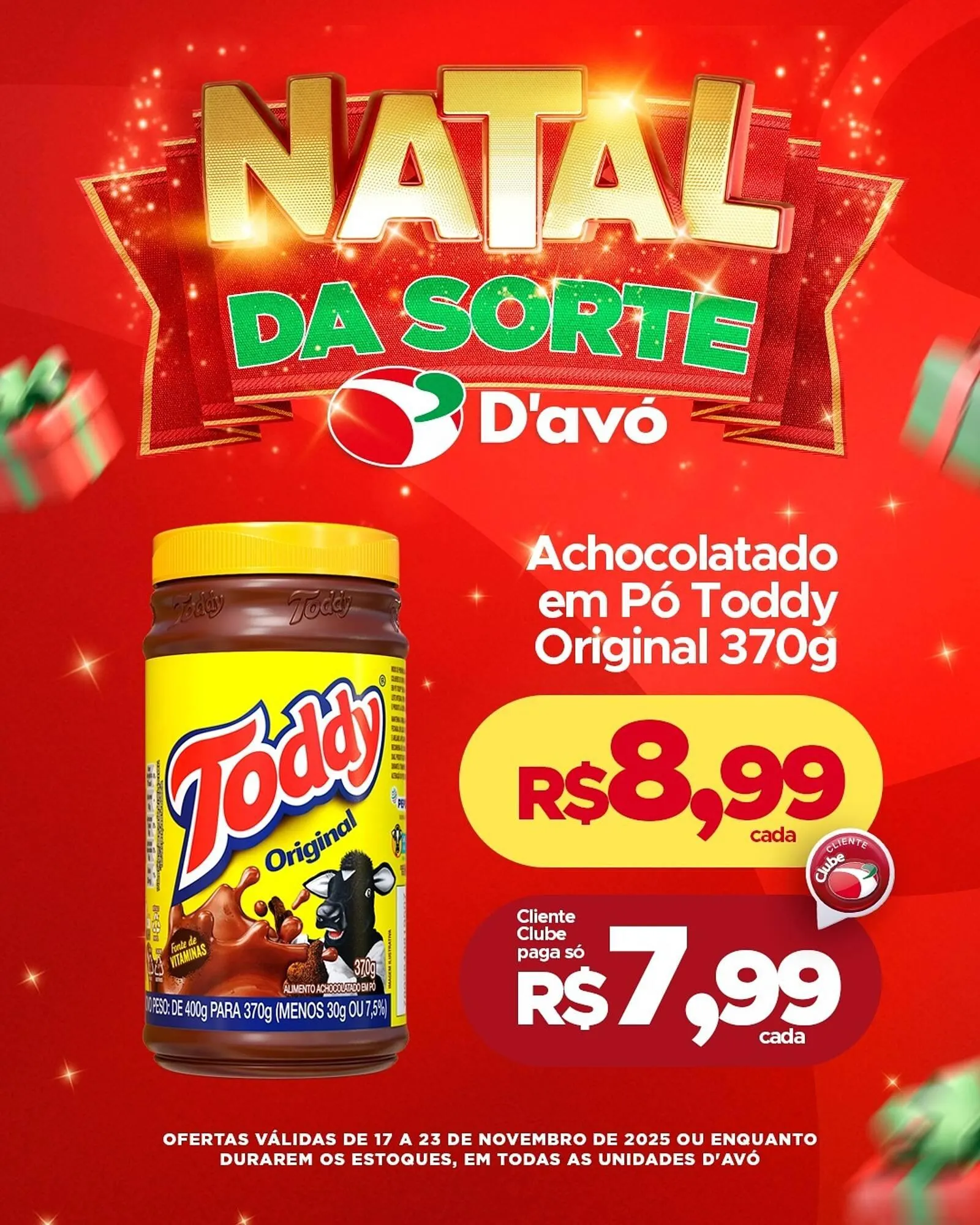 Encarte de Catálogo D'avó Supermercado 22 de novembro até 23 de novembro 2025 - Pagina 1