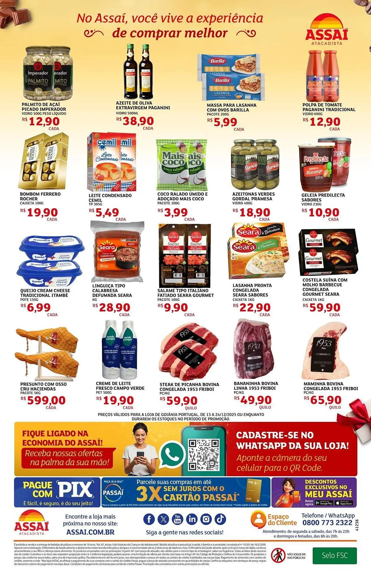 Encarte de Encarte Assaí Atacadista 13 de dezembro até 24 de dezembro 2025 - Pagina 4