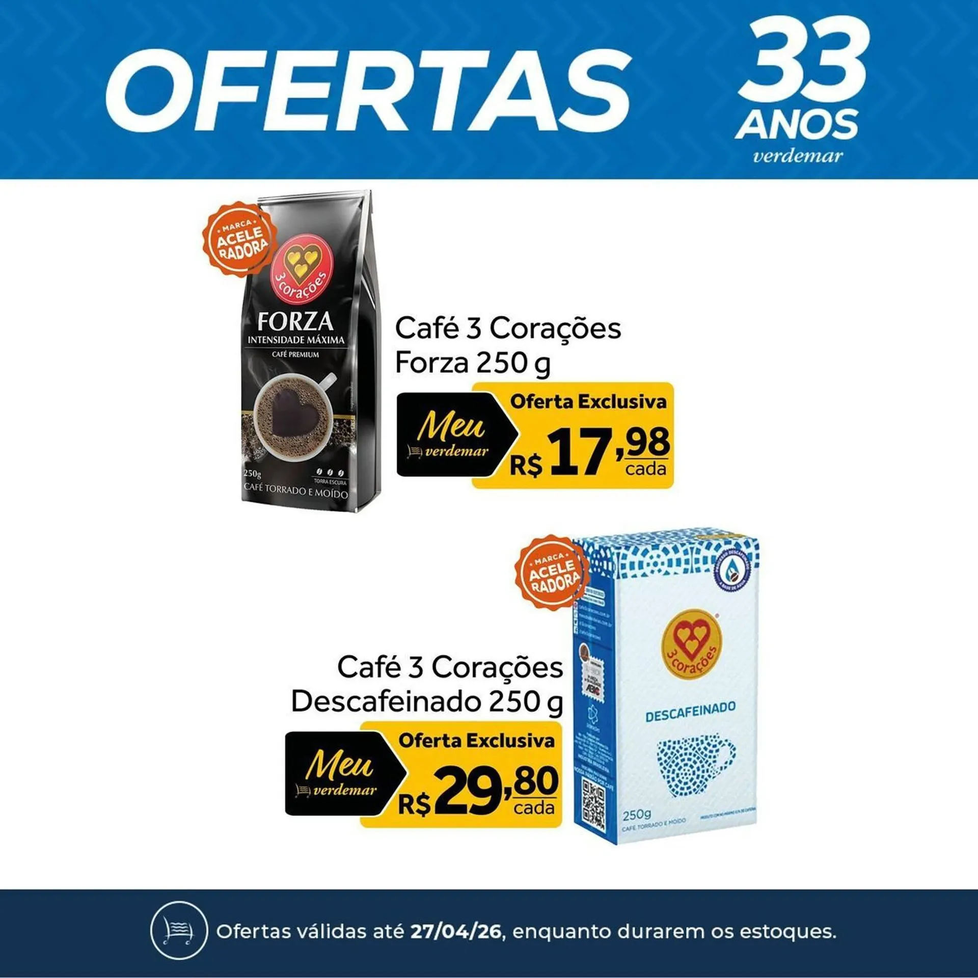 Encarte de Catálogo Verdemar Supermercado 13 de abril até 27 de abril 2026 - Pagina 3