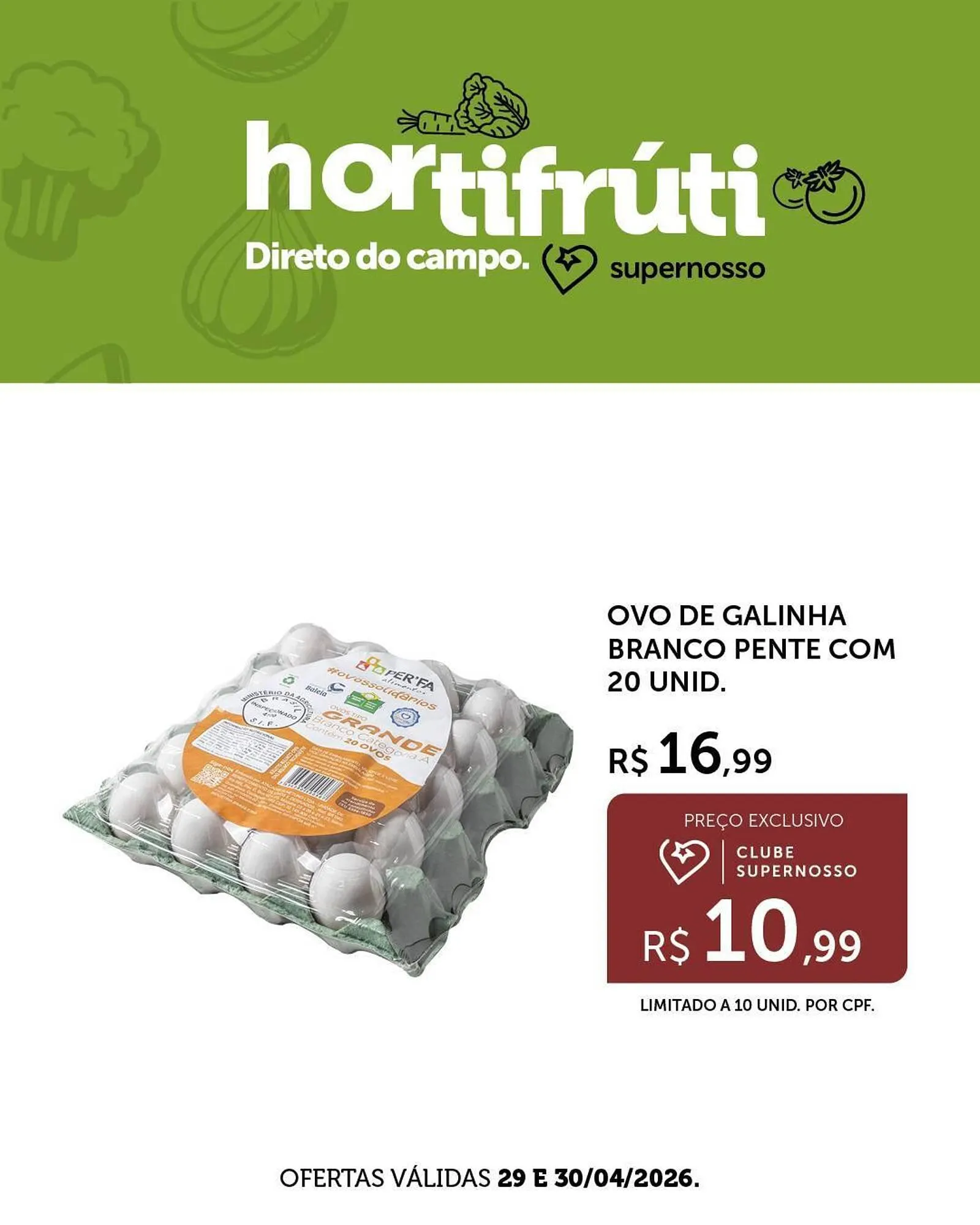 Encarte de Folheto Super Nosso 29 de abril até 30 de abril 2026 - Pagina 2