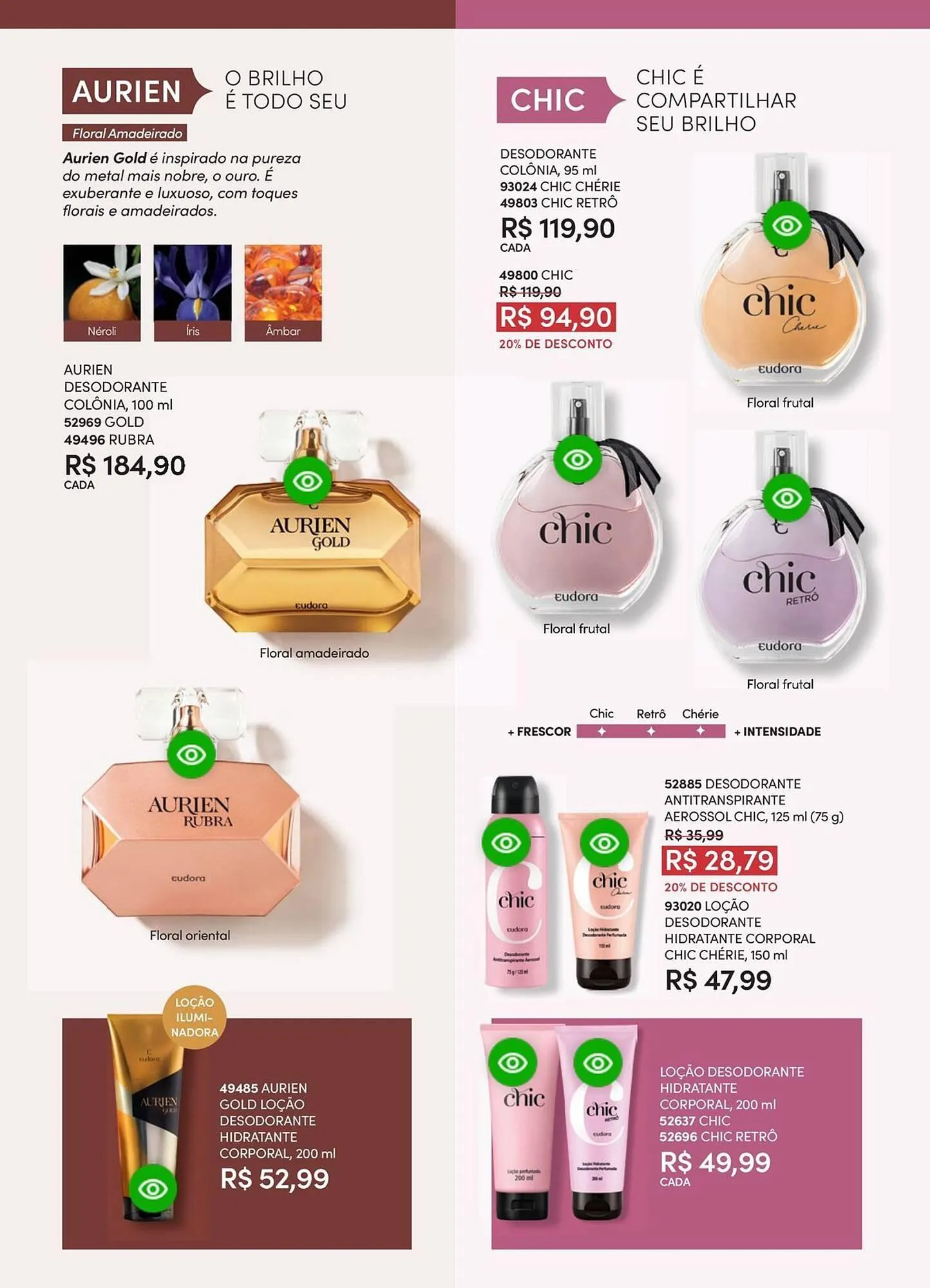 Encarte de Catálogo Eudora 4 de junho até 30 de junho 2025 - Pagina 98