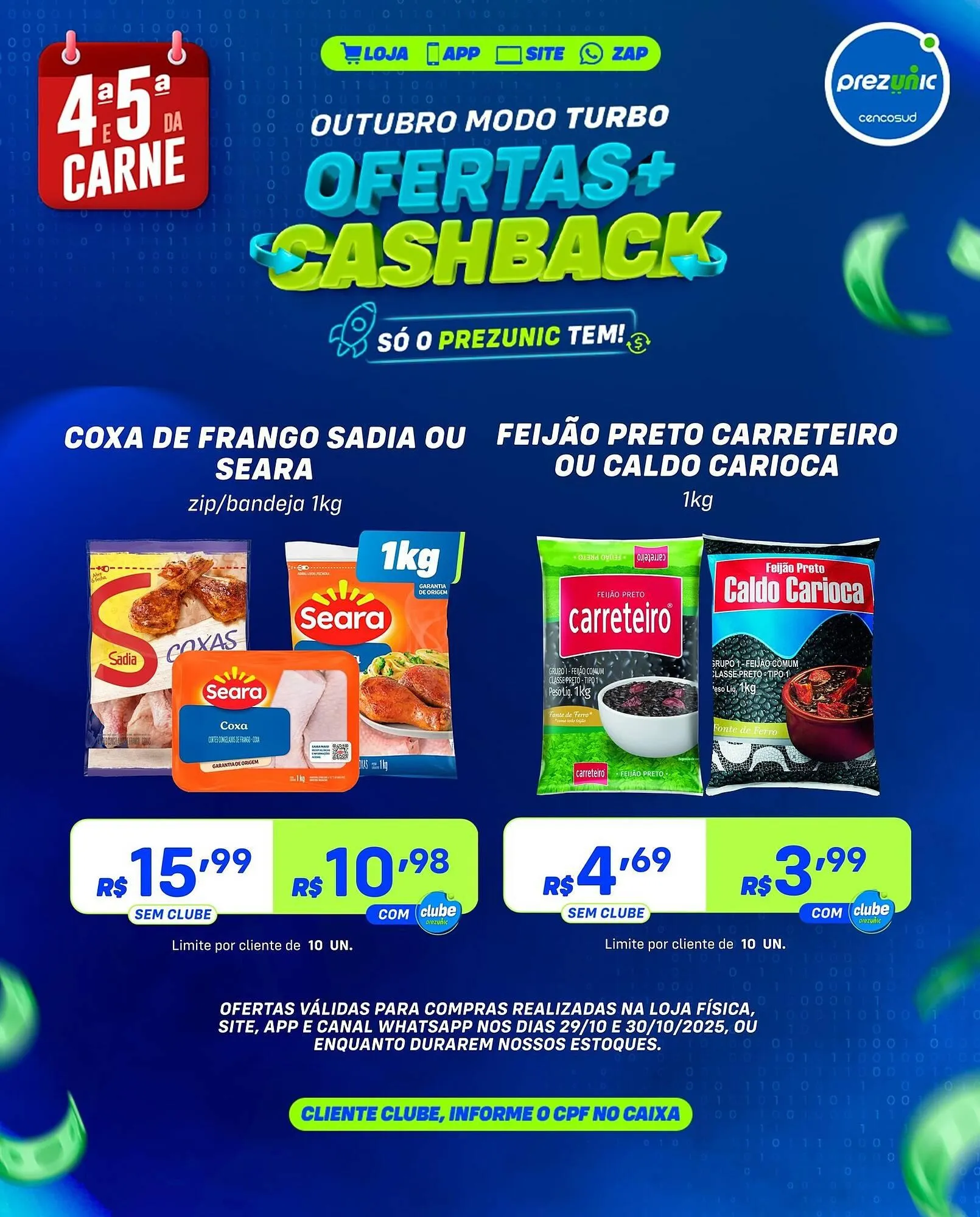 Encarte de Encarte Prezunic 28 de outubro até 30 de outubro 2025 - Pagina 4