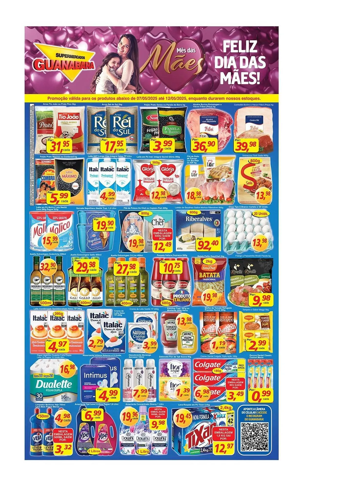 Encarte de Catálogo Supermercados Guanabara 7 de maio até 7 de maio 2025 - Pagina 1