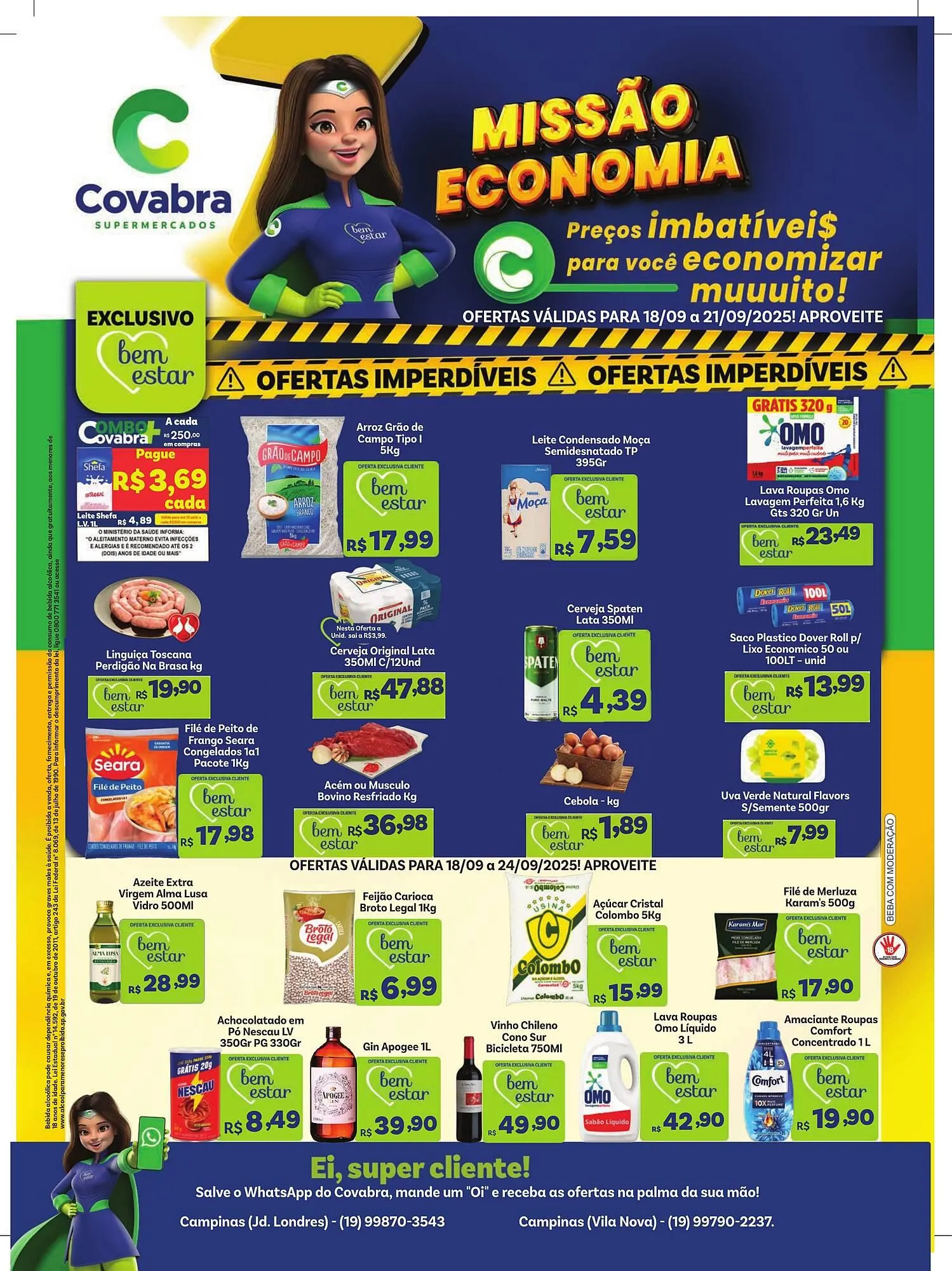 Catálogo Covabra Supermercados - 1