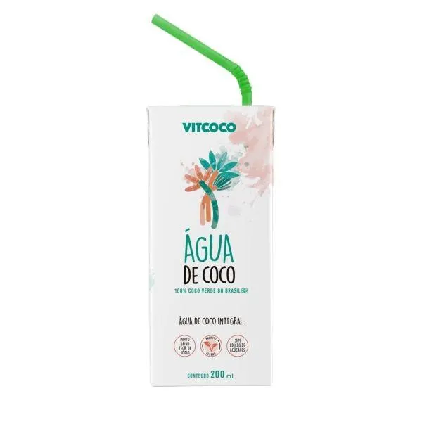 Água de Coco 200ml 1 UN Viticoco