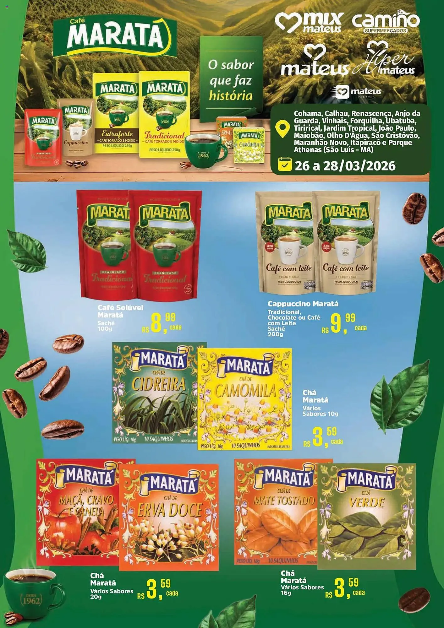 Encarte de Catálogo Supermercados Mateus 26 de março até 28 de março 2026 - Pagina 2