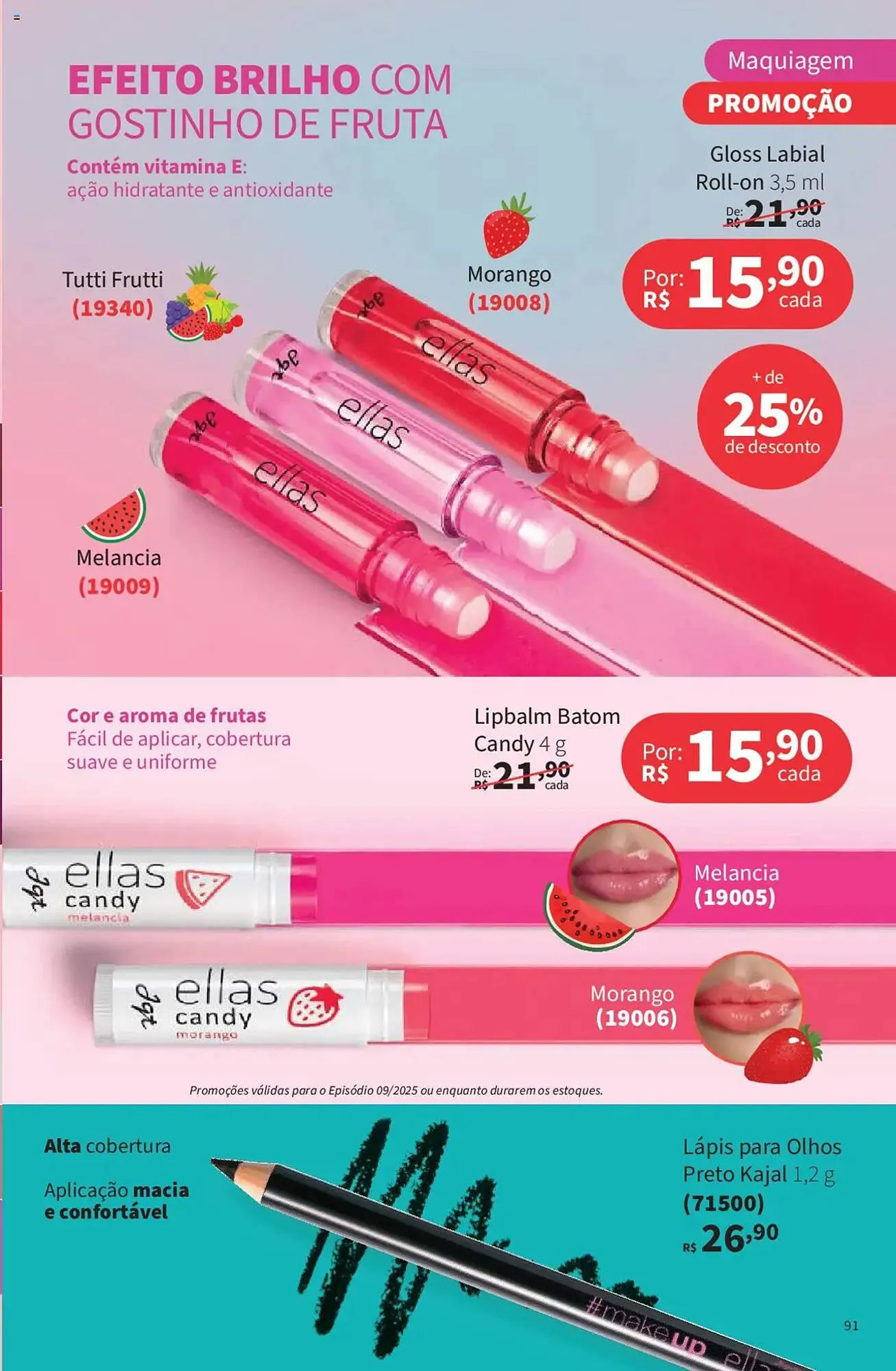 Encarte de Catálogo Jequiti 19 de junho até 17 de julho 2025 - Pagina 91