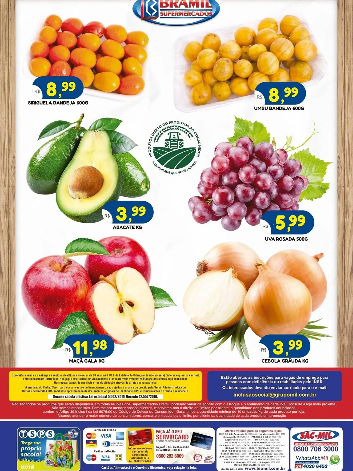 Encarte de Encarte Bramil Supermercados 23 de fevereiro até 25 de fevereiro 2026 - Pagina 2