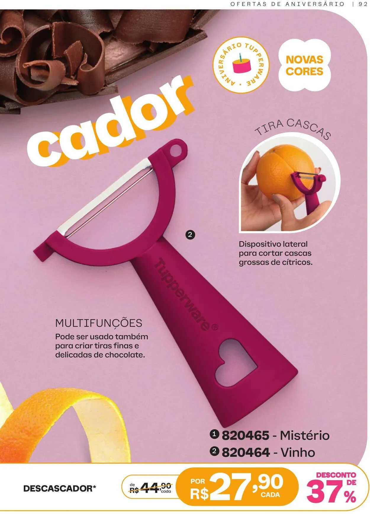 Encarte de Tupperware 1 de maio até 31 de maio 2025 - Pagina 93