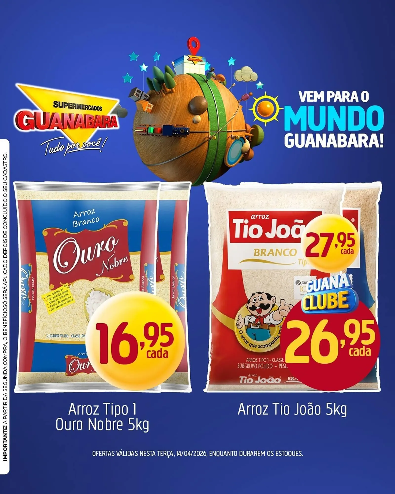 Encarte de Encarte Supermercados Guanabara 14 de abril até 14 de abril 2026 - Pagina 3