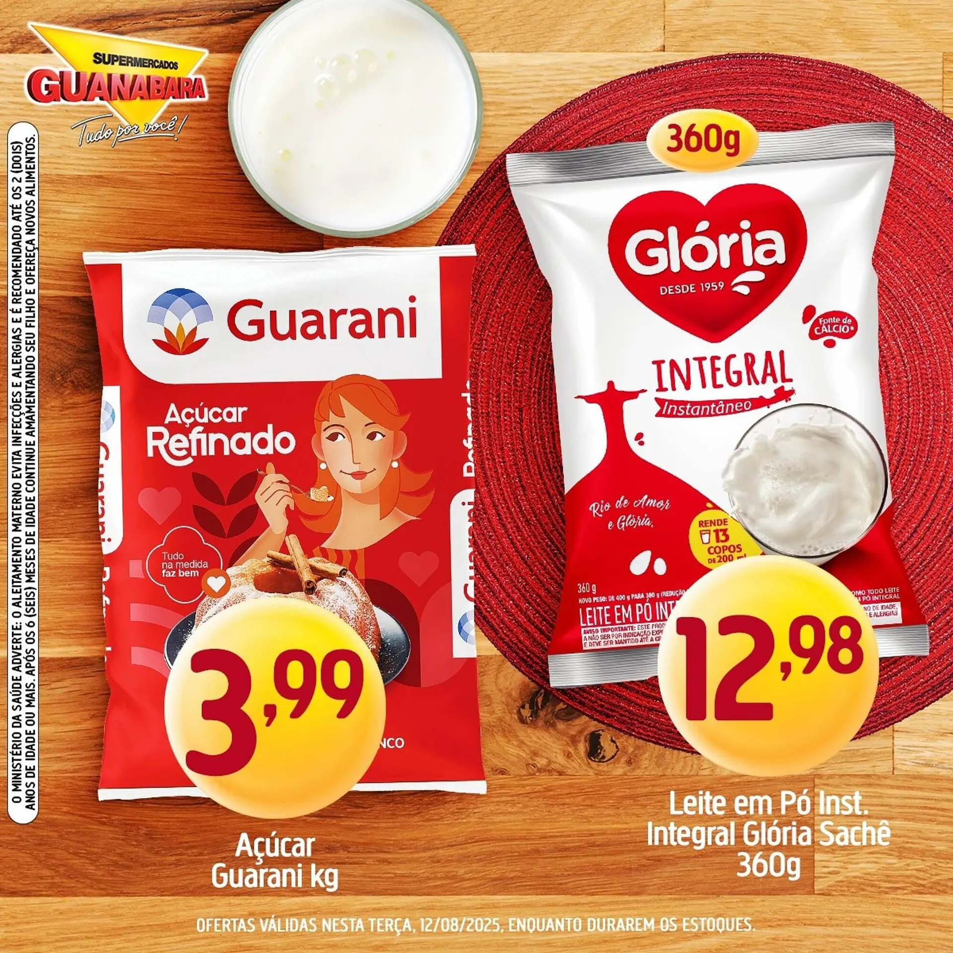 Encarte de Catálogo Supermercados Guanabara 12 de agosto até 12 de agosto 2025 - Pagina 3