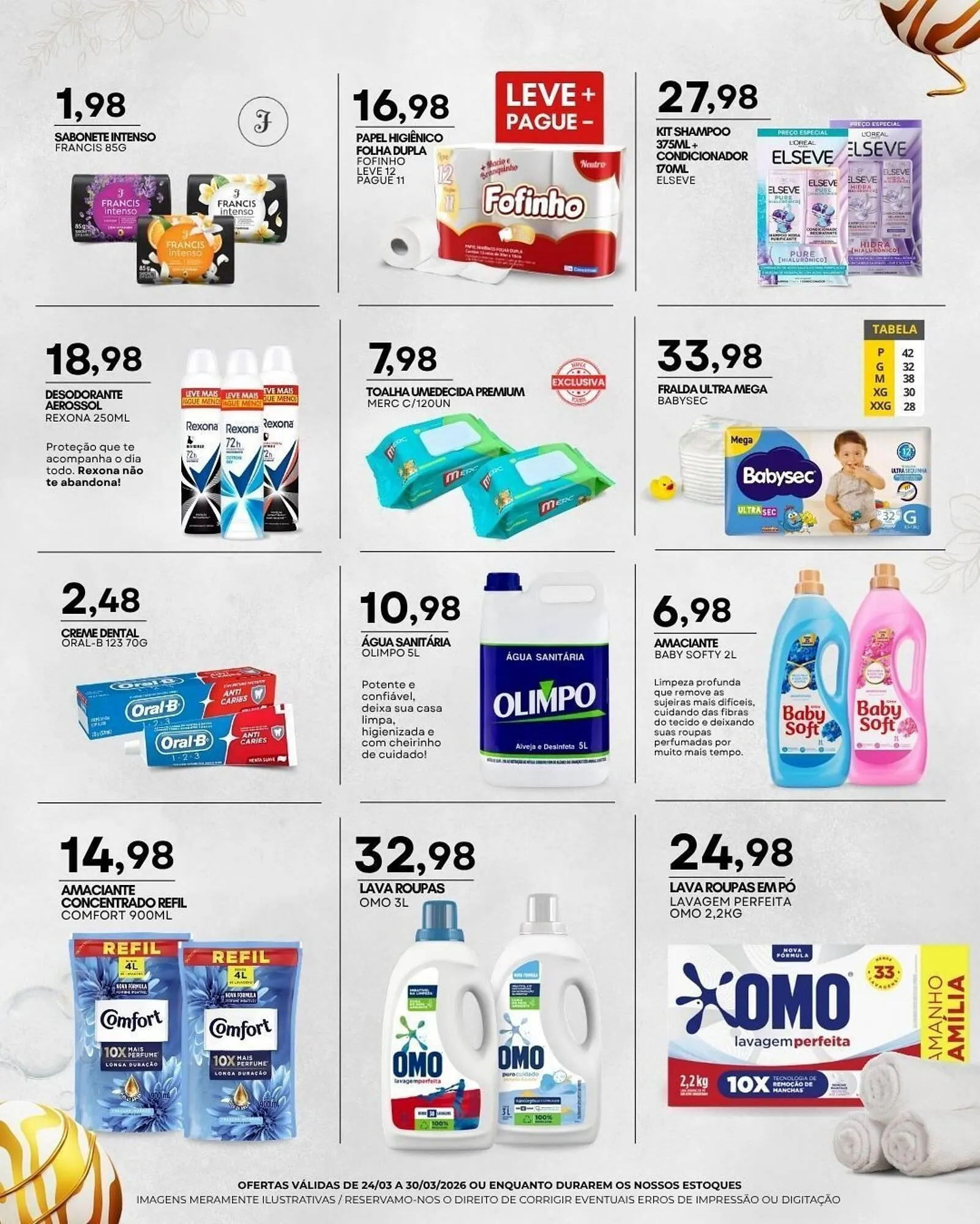 Encarte de Folheto Mercadão Atacadista 24 de março até 30 de março 2026 - Pagina 3