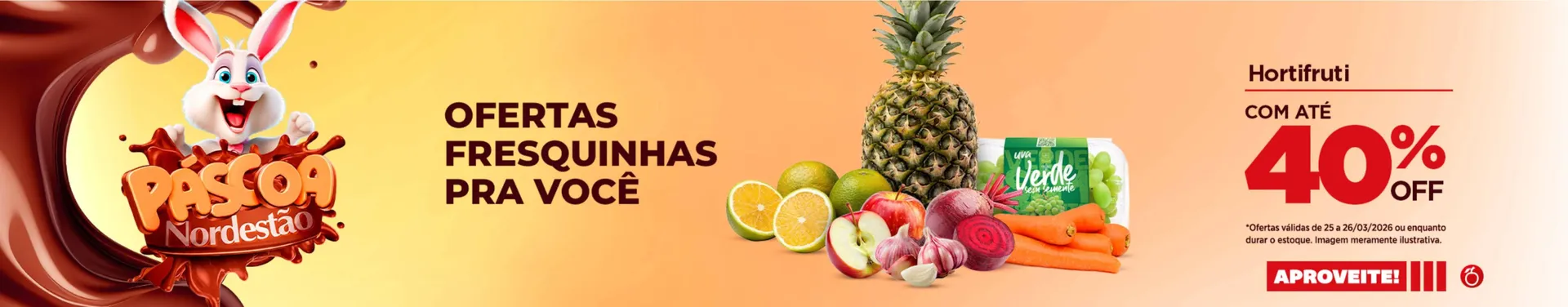 Encarte de Encarte Nordestão 23 de março até 31 de março 2026 - Pagina 14