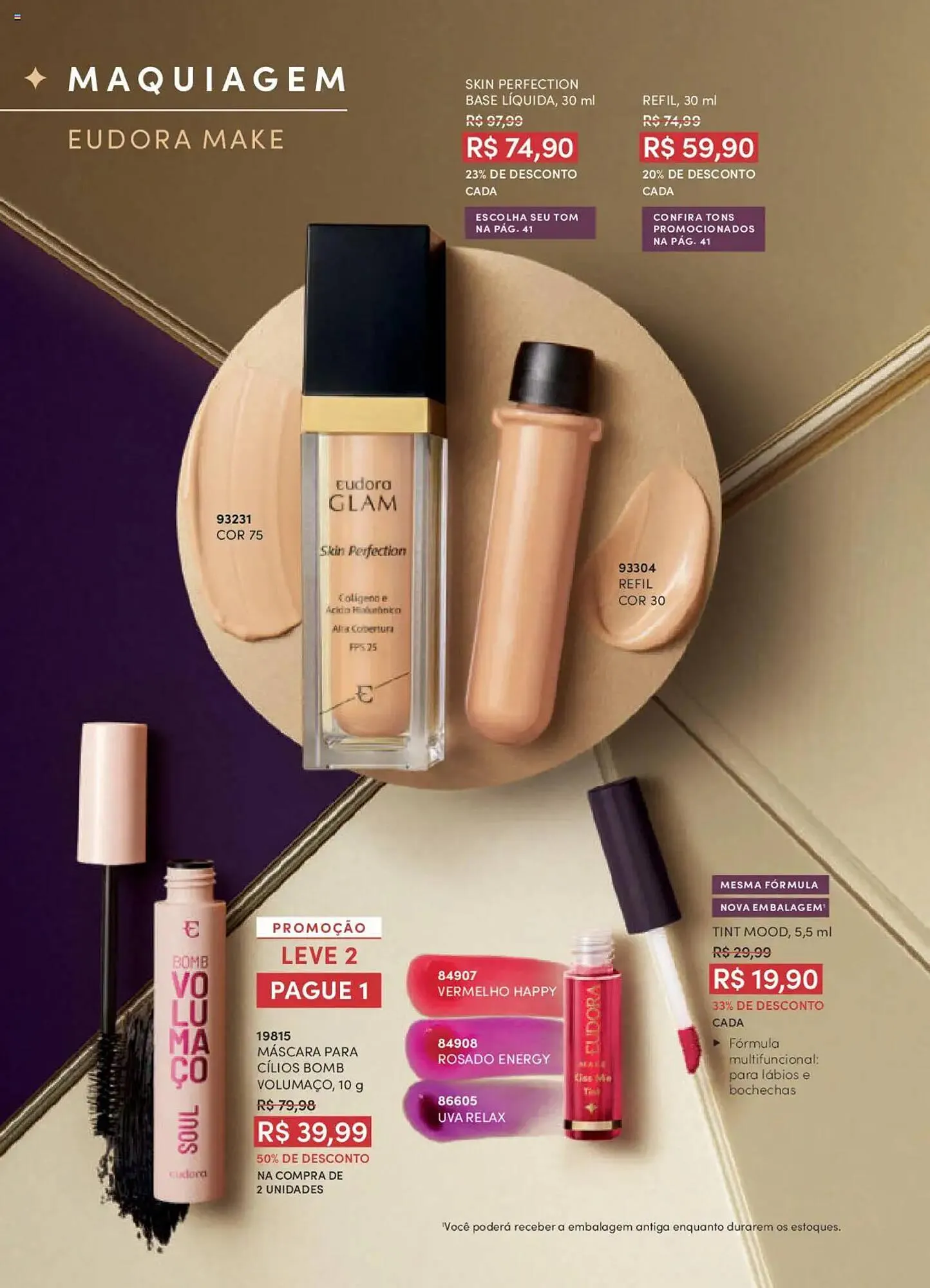 Encarte de Catálogo Eudora 8 de setembro até 3 de outubro 2025 - Pagina 38