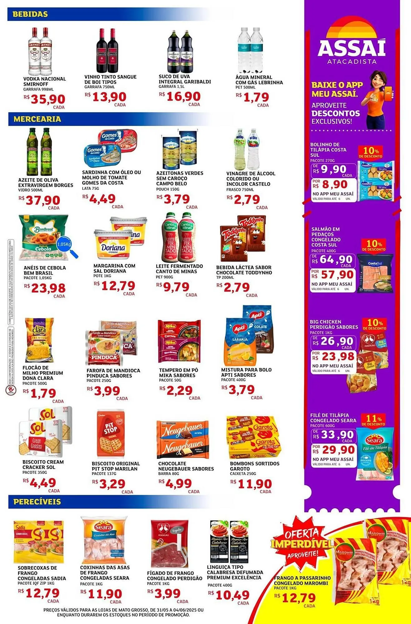 Encarte de Catálogo Assaí Atacadista 31 de maio até 4 de junho 2025 - Pagina 3