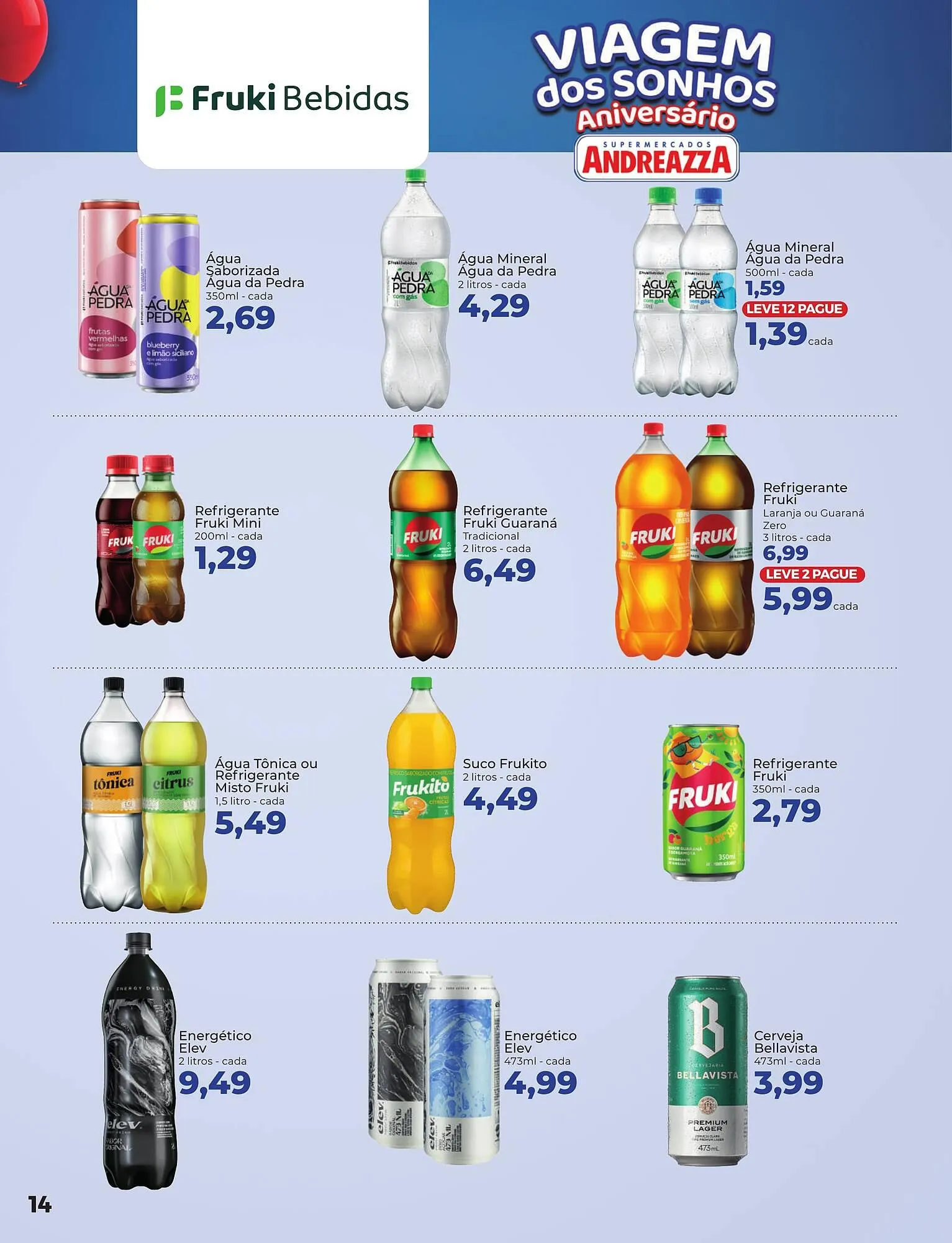 Encarte de Catálogo Supermercados Andreazza 14 de agosto até 23 de agosto 2025 - Pagina 14