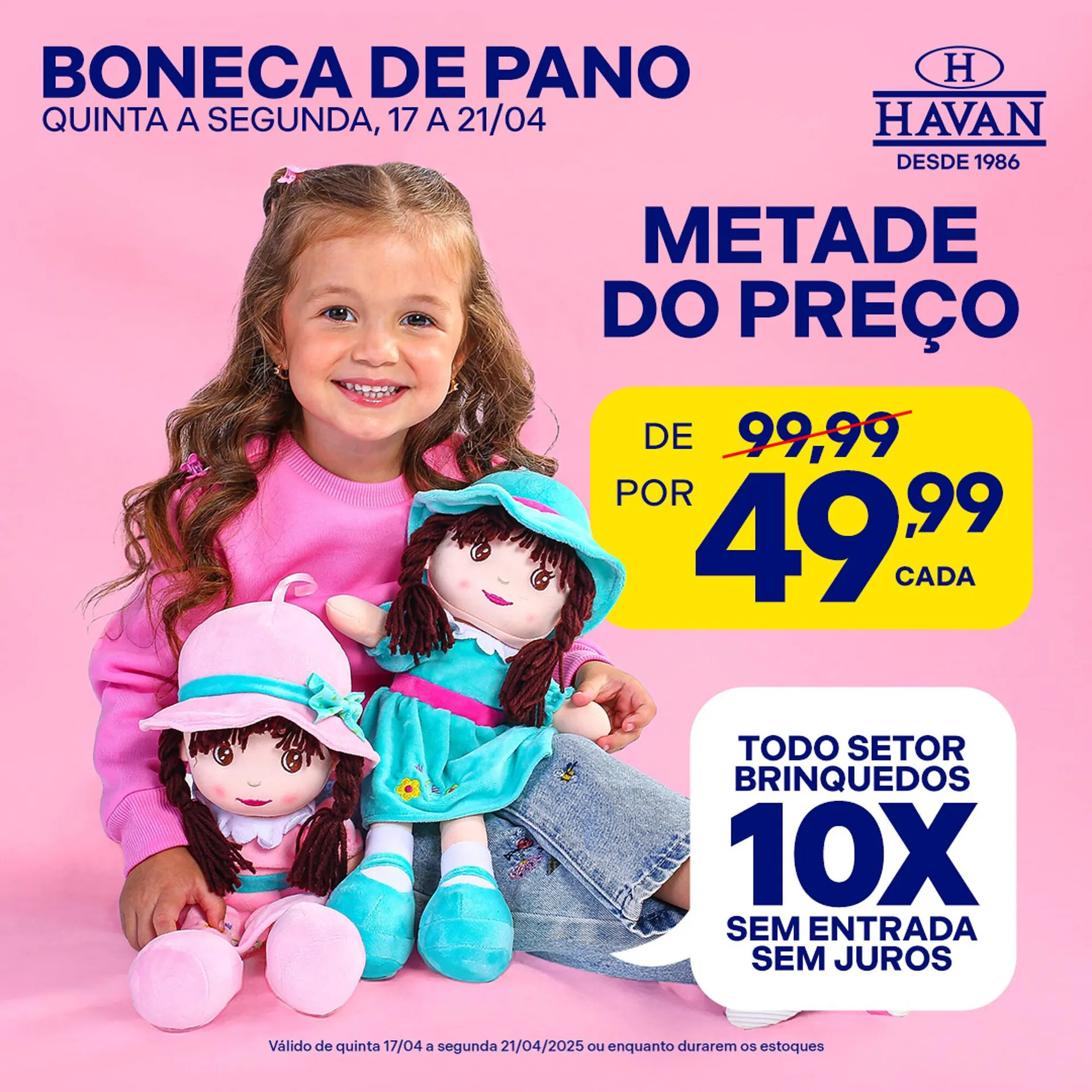 Encarte de Catálogo Lojas Havan 17 de abril até 21 de abril 2025 - Pagina 2