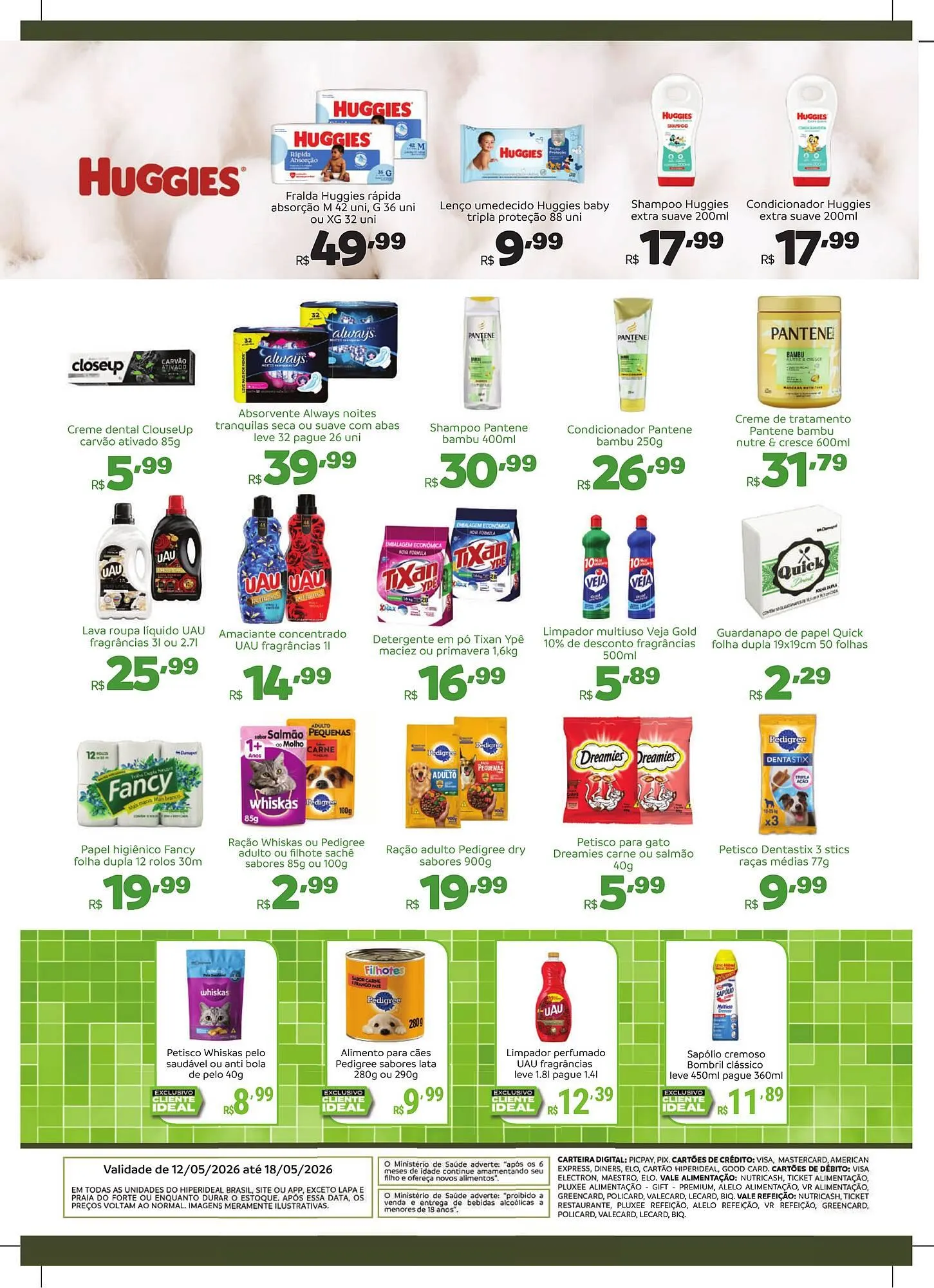 Encarte de Catálogo Hiperideal Supermercados 12 de maio até 18 de maio 2026 - Pagina 4