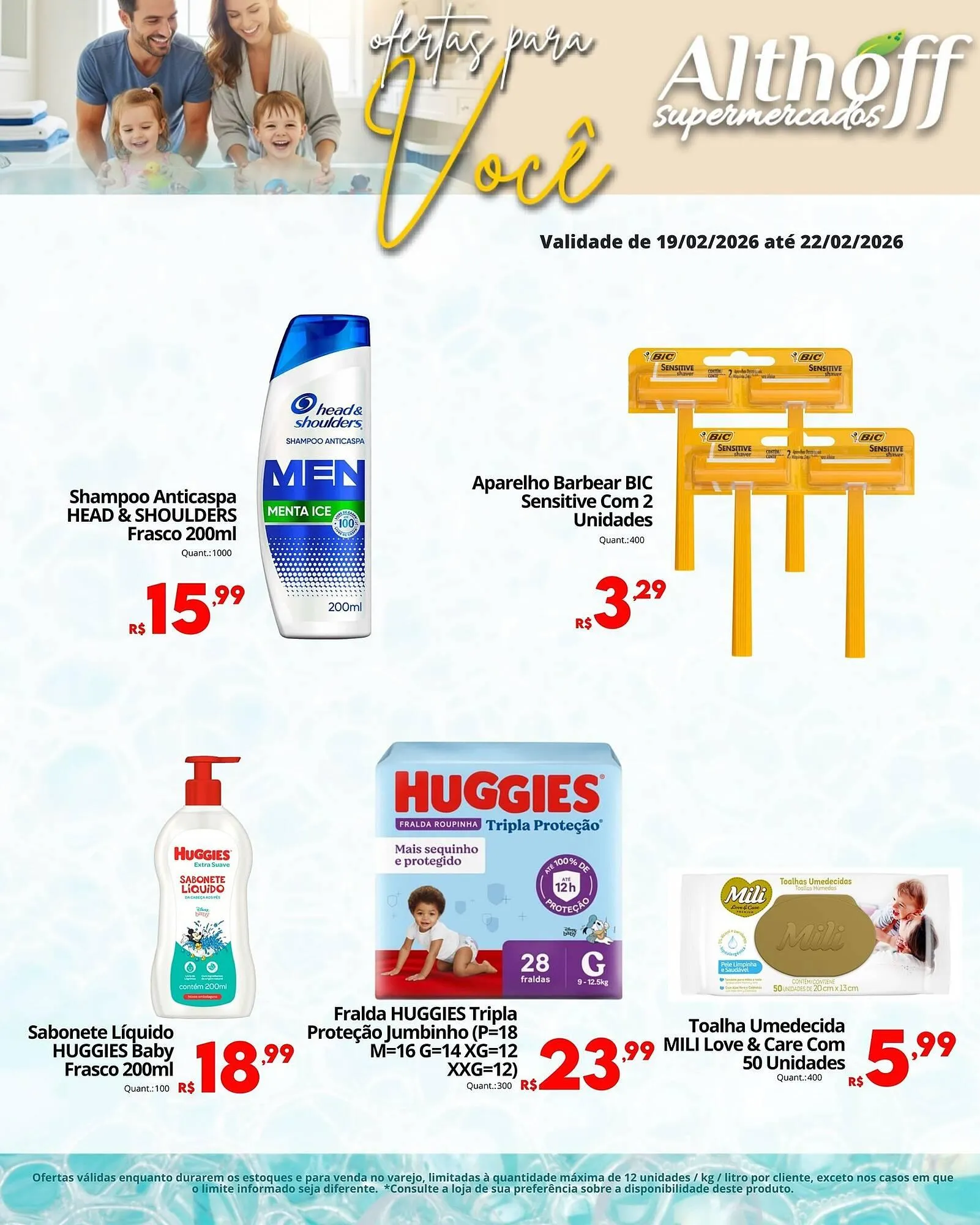 Encarte de Encarte Althoff Supermercados 19 de fevereiro até 22 de fevereiro 2026 - Pagina 3
