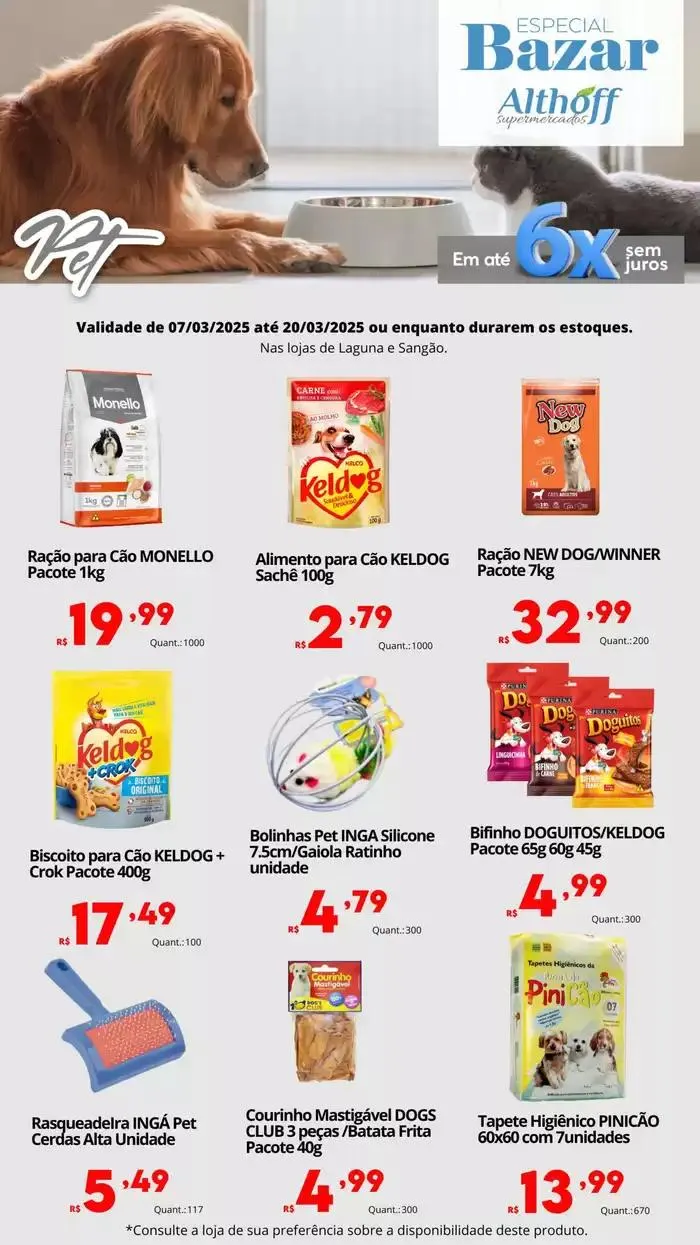 Encarte de Encarte Bazar - LS. 7 de março até 20 de março 2025 - Pagina 6