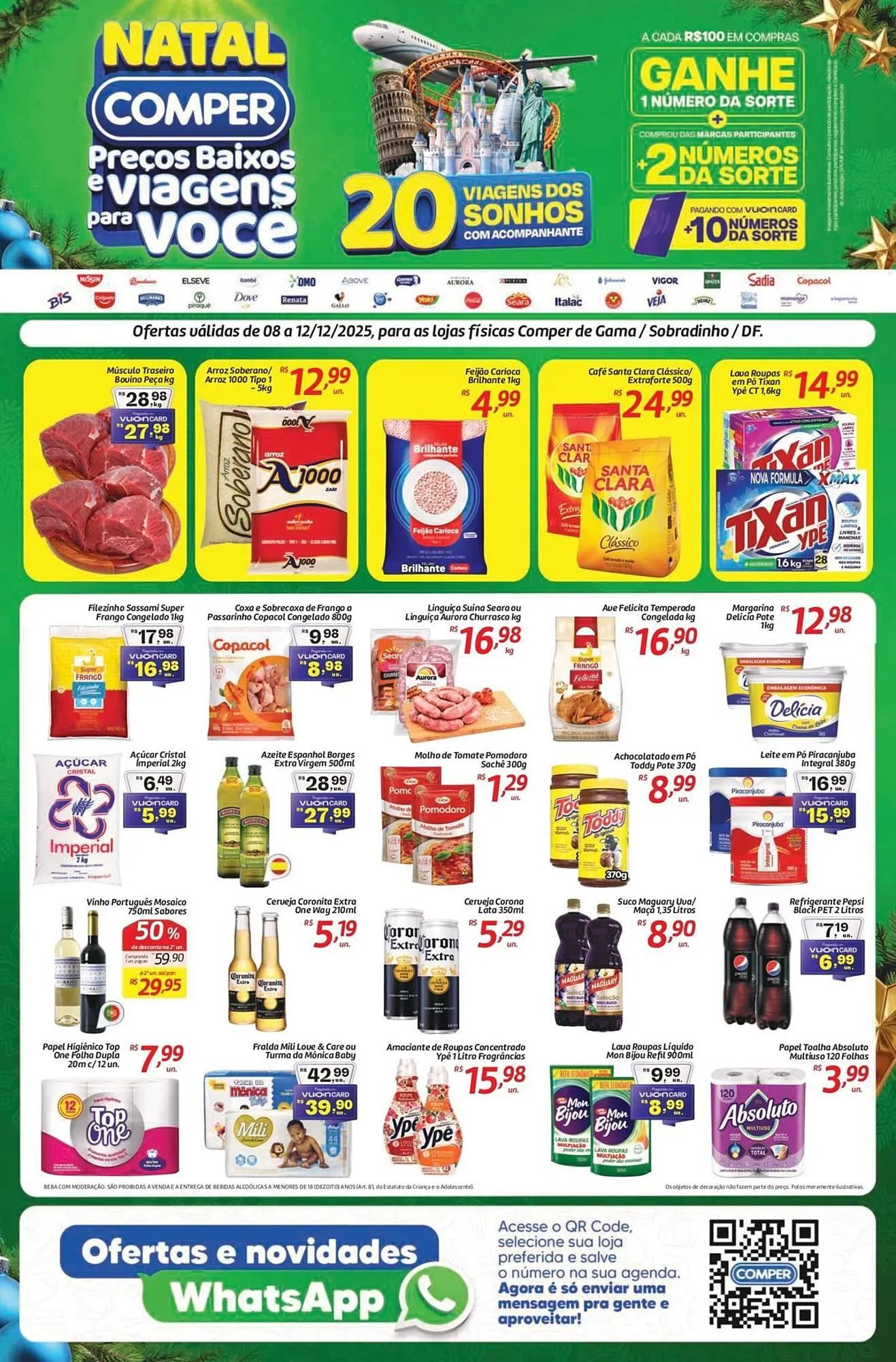 Encarte de Folheto Comper 9 de dezembro até 12 de dezembro 2025 - Pagina 1