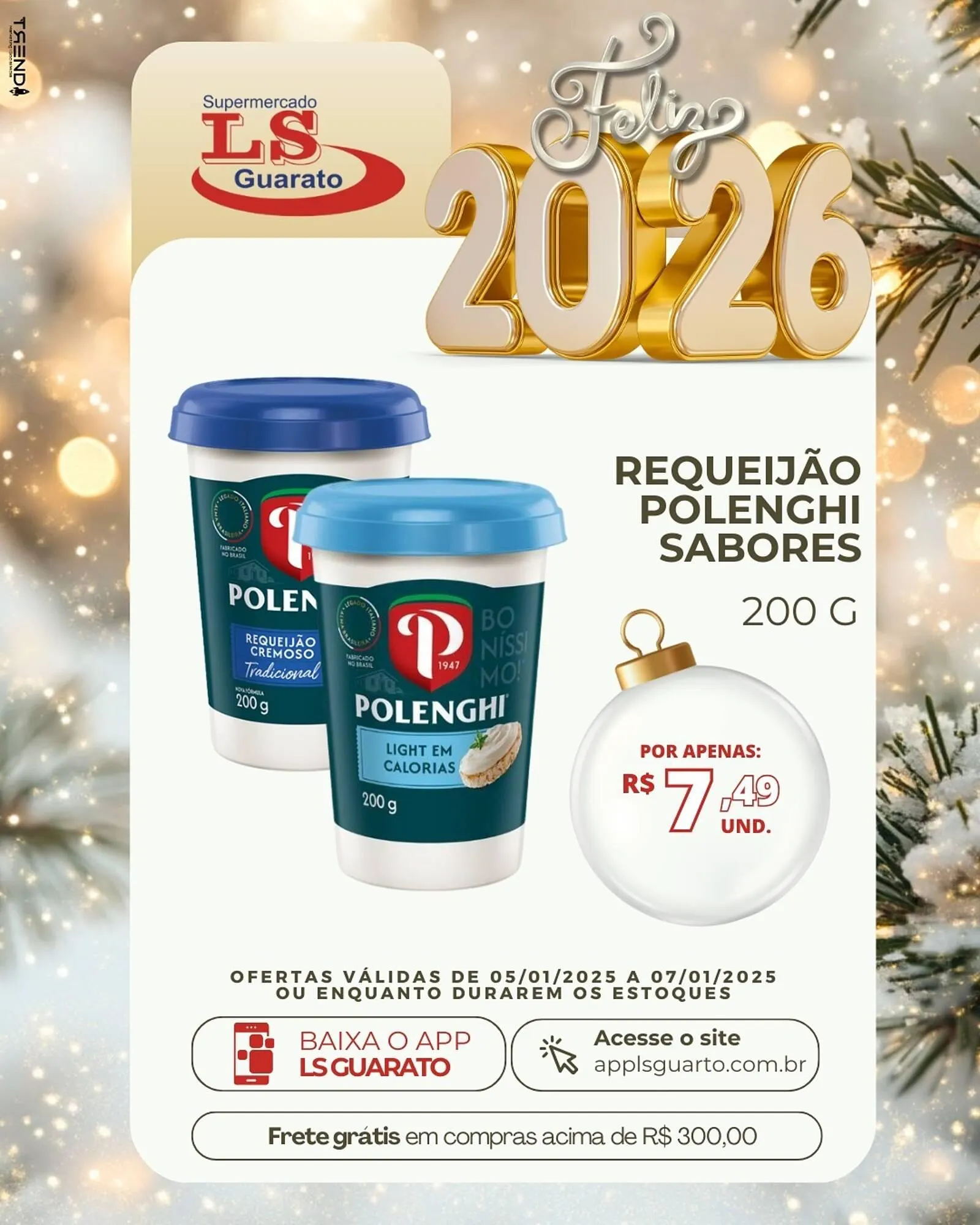 Encarte de Catálogo Supermercado LS Guarato 5 de janeiro até 7 de janeiro 2026 - Pagina 4