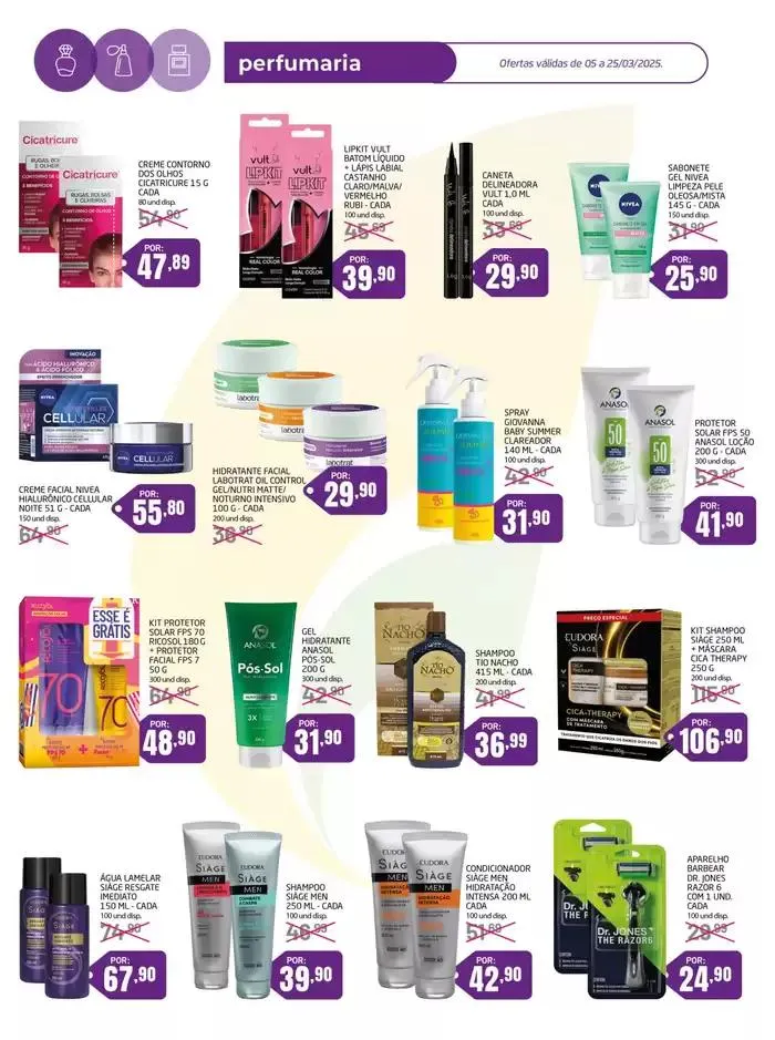 Encarte de Farmcia mensal 5 de março até 25 de março 2025 - Pagina 7