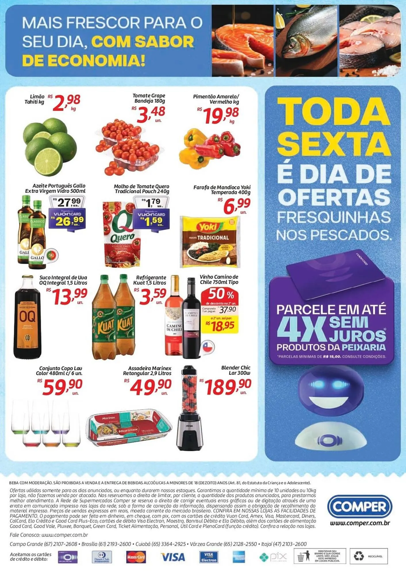 Encarte de Folheto Comper 6 de fevereiro até 6 de fevereiro 2026 - Pagina 2