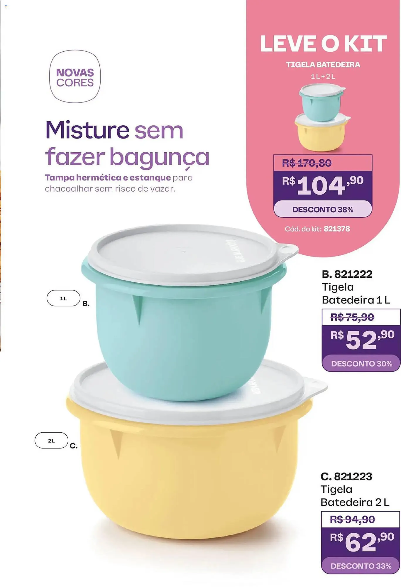 Encarte de Catálogo Tupperware 1 de março até 1 de abril 2026 - Pagina 31