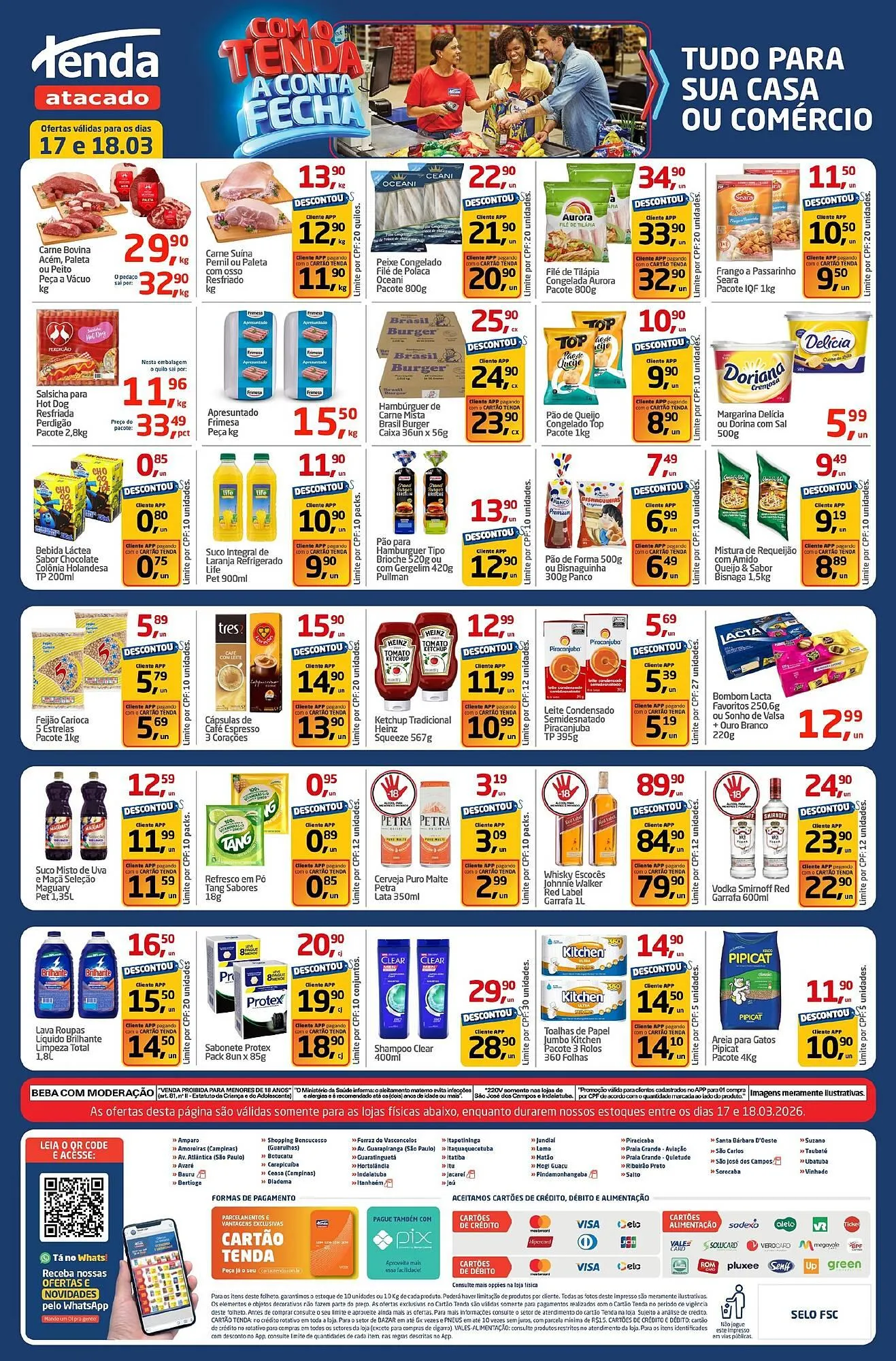 Encarte de Folheto Tenda Atacado 17 de março até 18 de março 2026 - Pagina 2