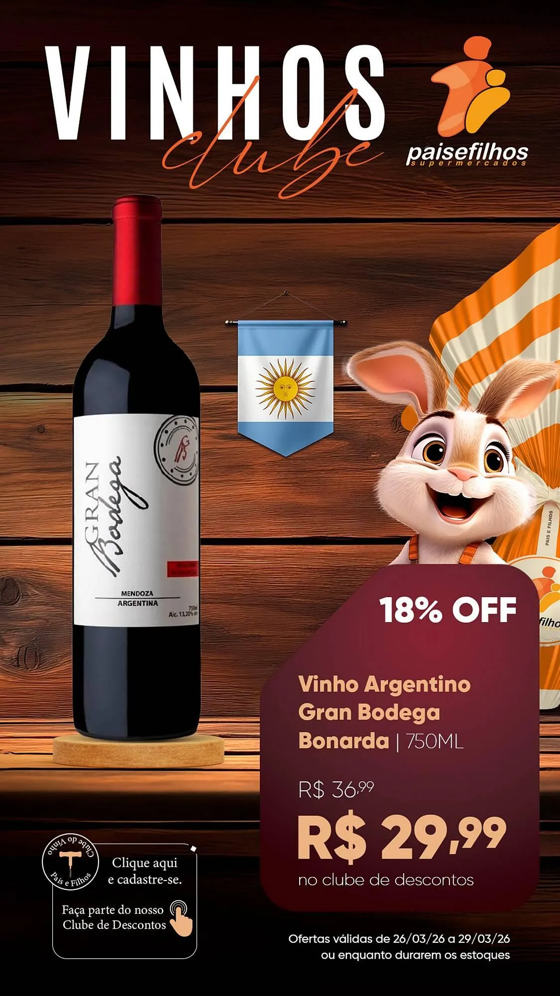 Encarte de Catálogo Pais e Filhos Supermercados 26 de março até 29 de março 2026 - Pagina 3