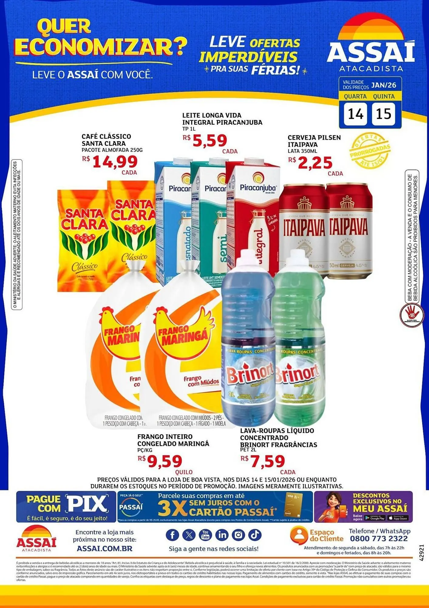 Encarte de Encarte Assaí Atacadista 1 de abril até 2 de abril 2026 - Pagina 1