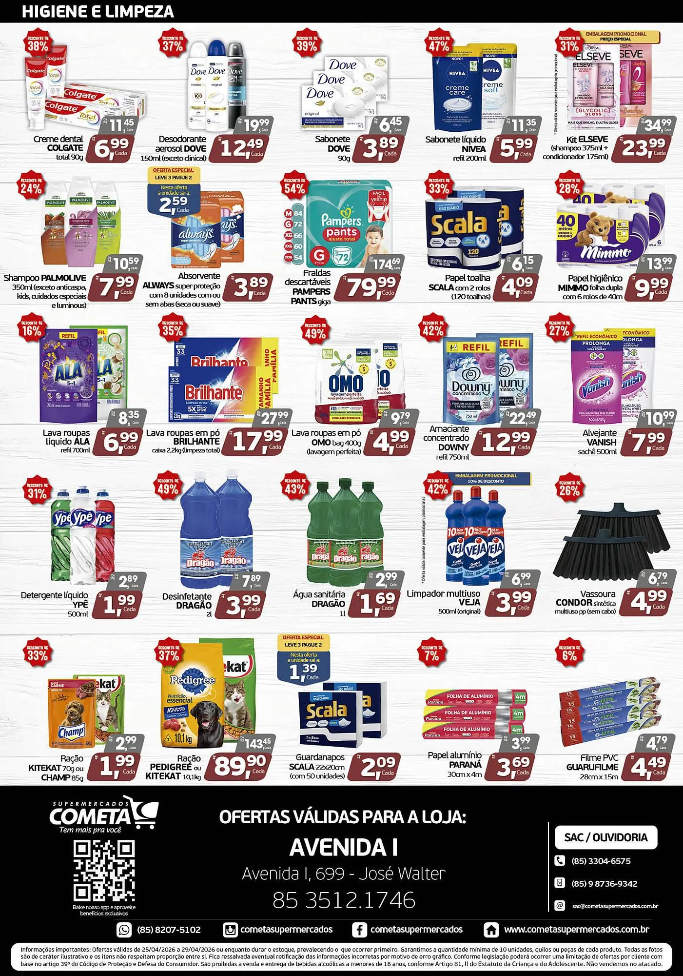 Encarte de Encarte Cometa Supermercados 25 de abril até 29 de abril 2026 - Pagina 4
