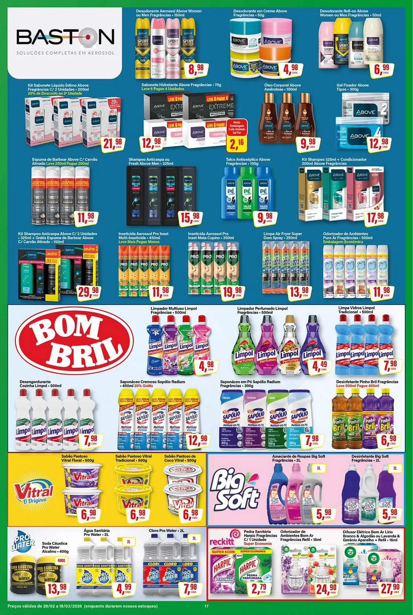 Encarte de Encarte Rede Supermarket 26 de fevereiro até 18 de março 2026 - Pagina 17