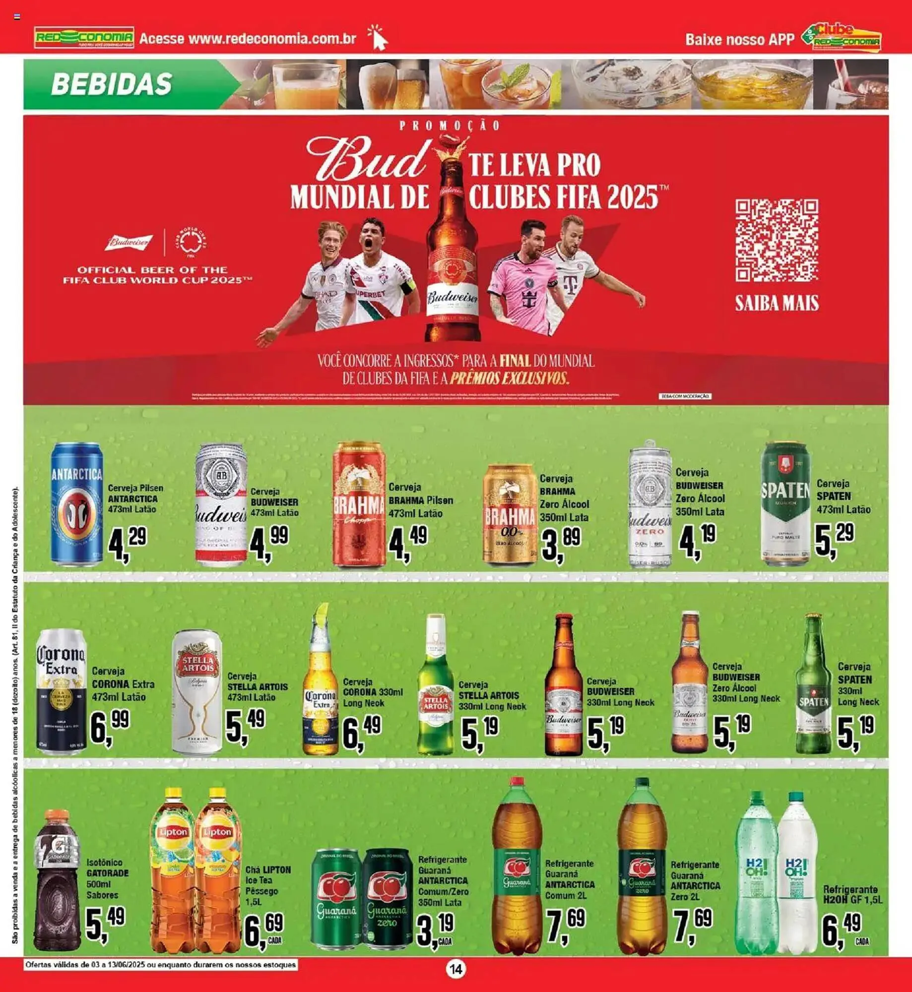 Encarte de Catálogo Redeconomia 3 de junho até 13 de junho 2025 - Pagina 14