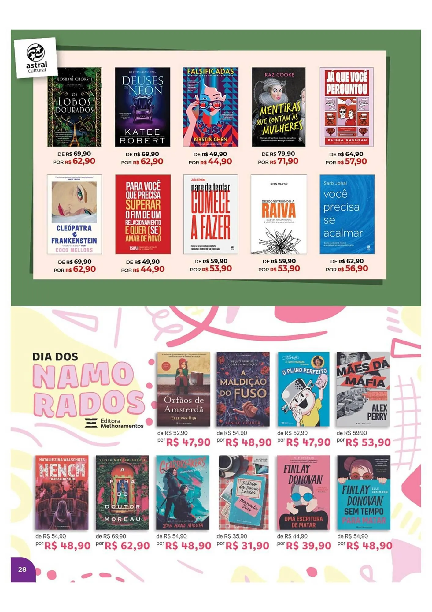 Encarte de Catálogo Livraria Leitura 13 de junho até 16 de julho 2023 - Pagina 28