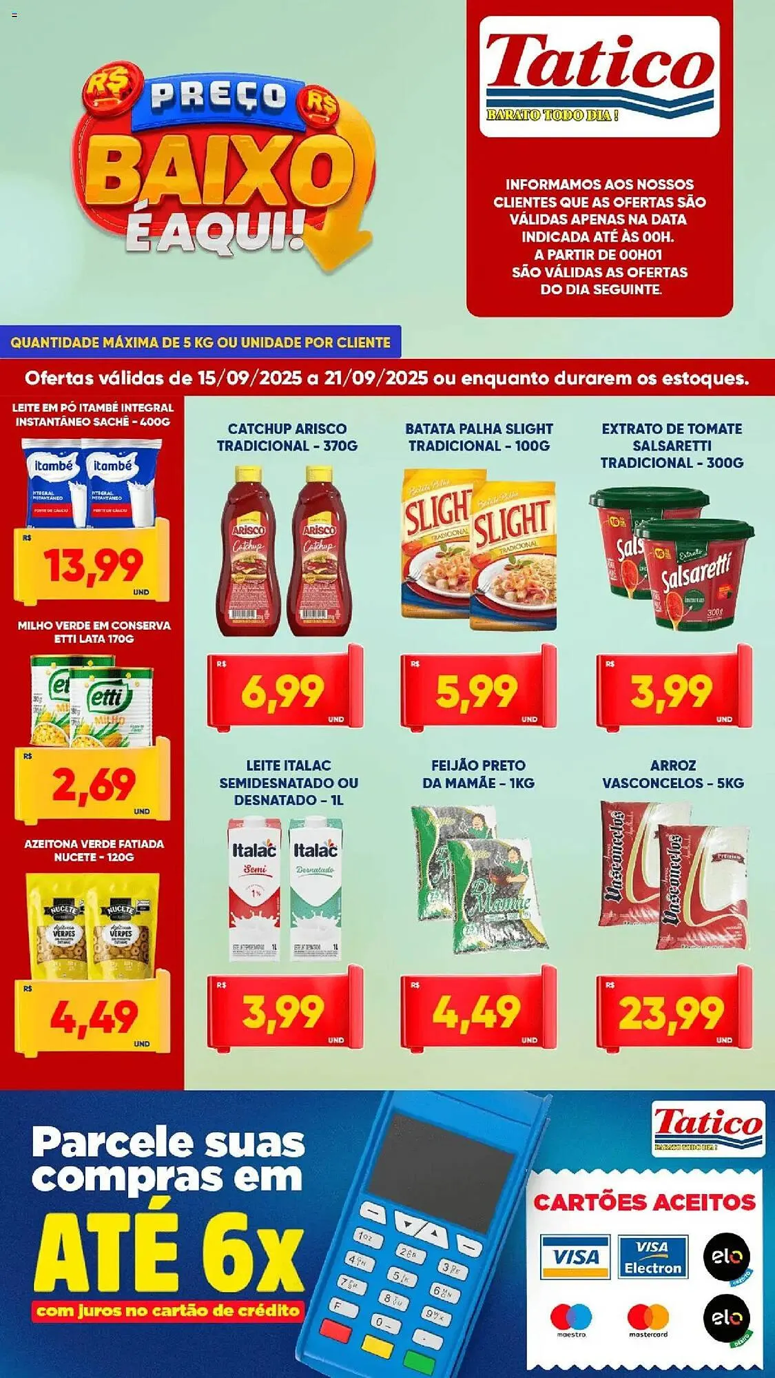 Encarte de Tabloide Tatico 15 de setembro até 22 de setembro 2025 - Pagina 3