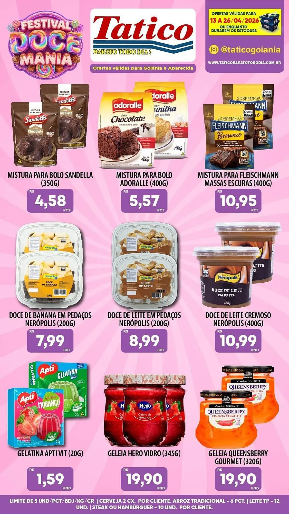 Encarte de Tabloide Tatico 21 de abril até 21 de abril 2026 - Pagina 34