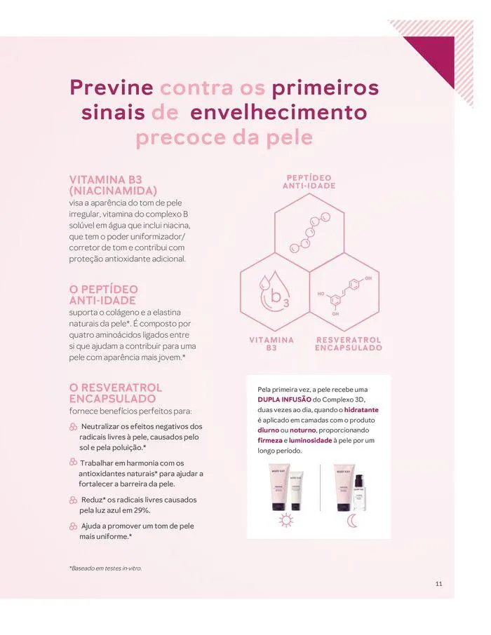 Encarte de Cartilha Cuidados Faciais 2 de setembro até 30 de setembro 2024 - Pagina 11