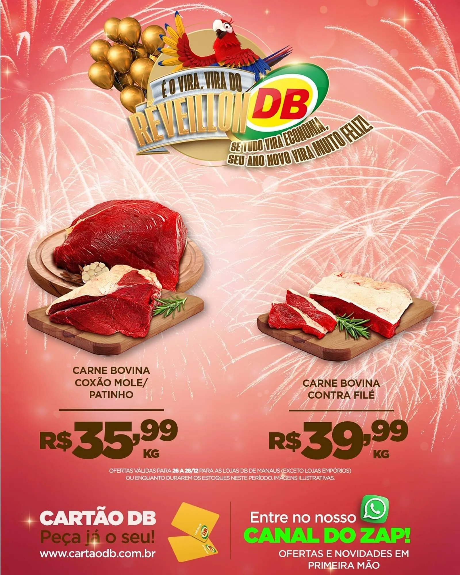 Encarte de Catálogo DB Supermercados 26 de dezembro até 28 de dezembro 2025 - Pagina 1