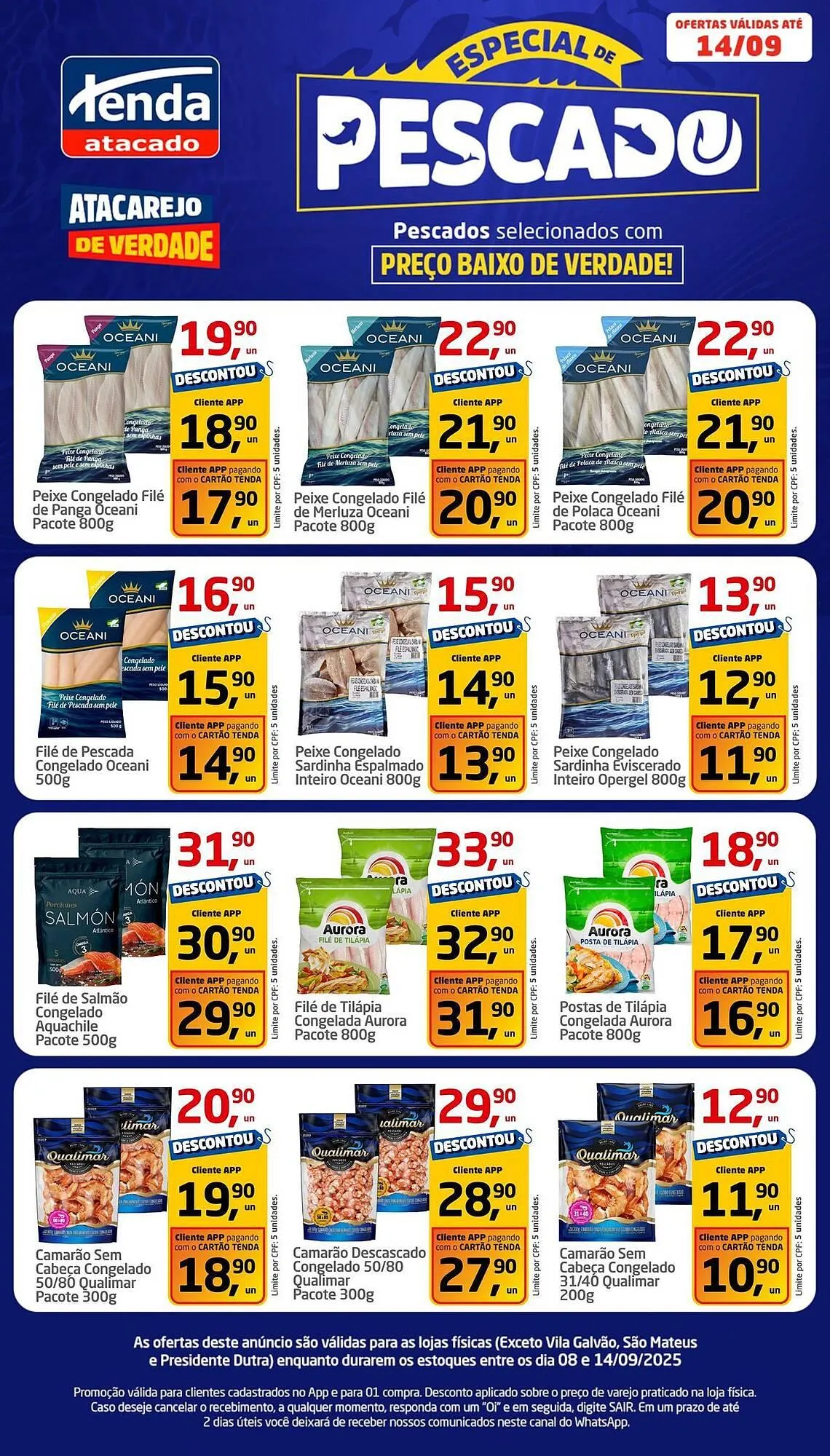 Encarte de Folheto Tenda Atacado 8 de setembro até 14 de setembro 2025 - Pagina 1