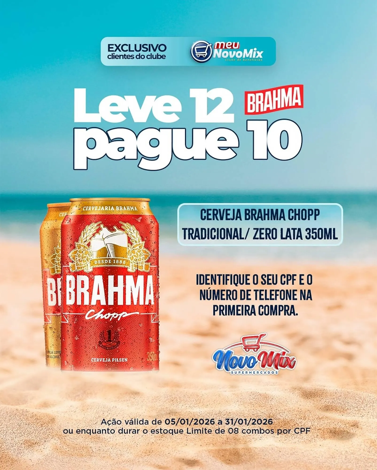 Encarte de Encarte Novo Mix 5 de janeiro até 15 de janeiro 2026 - Pagina 4