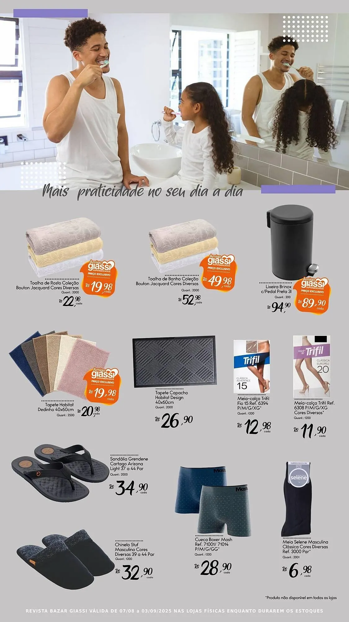 Encarte de Catálogo Giassi Supermercados 7 de agosto até 3 de setembro 2025 - Pagina 8