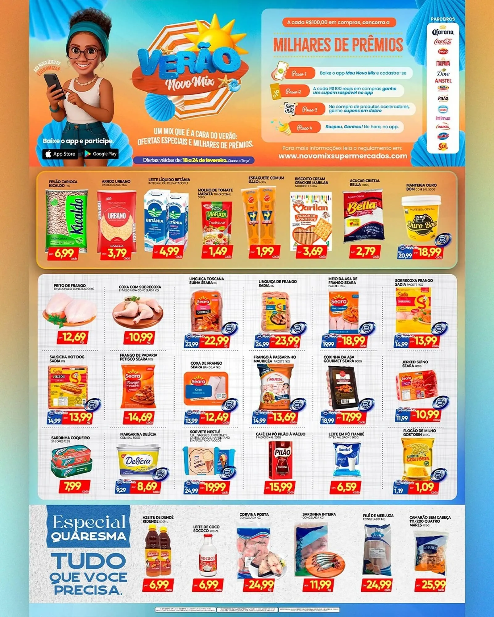 Encarte de Encarte Novo Mix 18 de fevereiro até 24 de fevereiro 2026 - Pagina 2