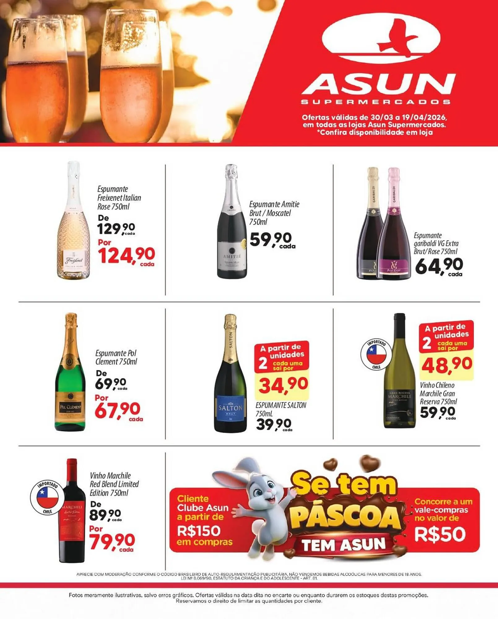 Encarte de Encarte Asun 30 de março até 19 de abril 2026 - Pagina 1