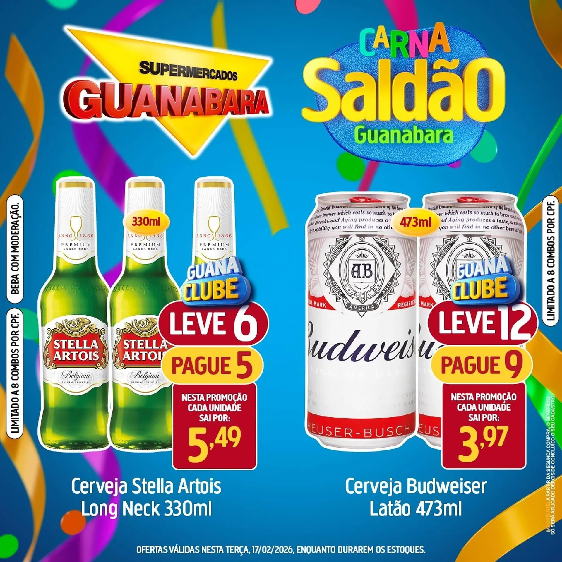 Encarte de Encarte Supermercados Guanabara 17 de fevereiro até 17 de fevereiro 2026 - Pagina 2