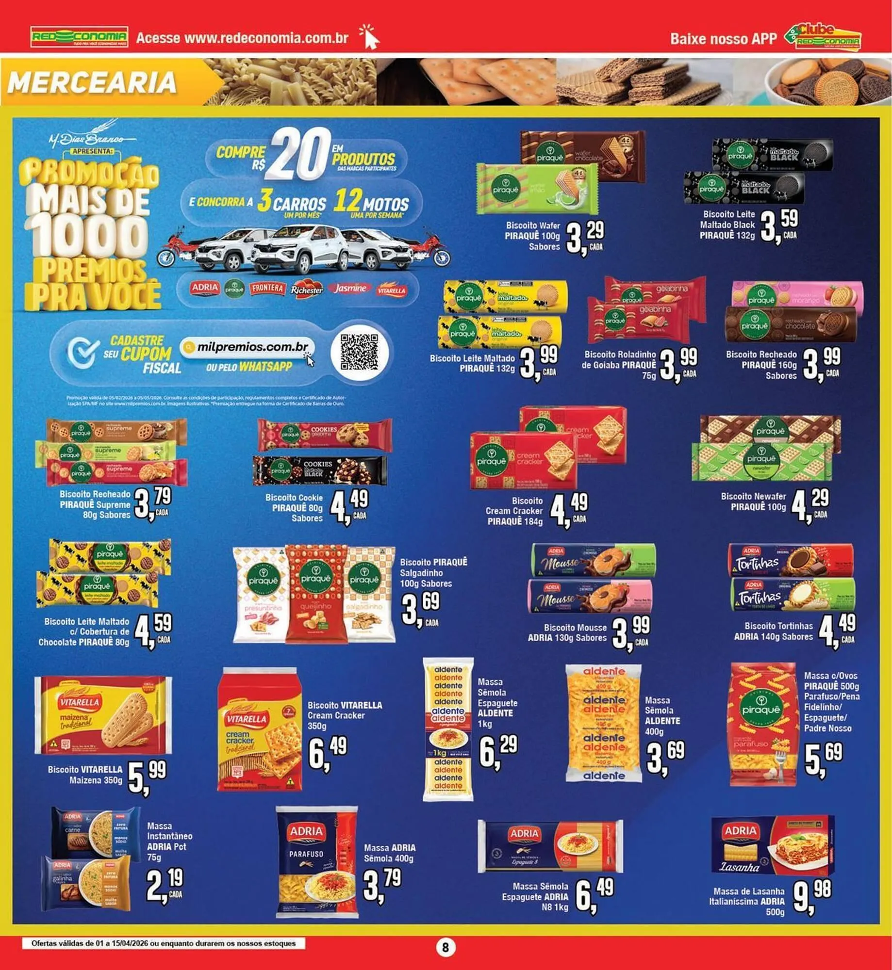 Encarte de Encarte Rede Economia 2 de abril até 2 de abril 2026 - Pagina 8