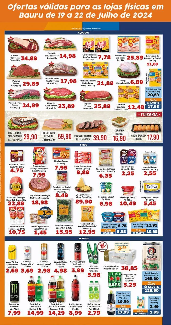 Encarte de Ofertas Bauru 19 de julho até 22 de julho 2024 - Pagina 4