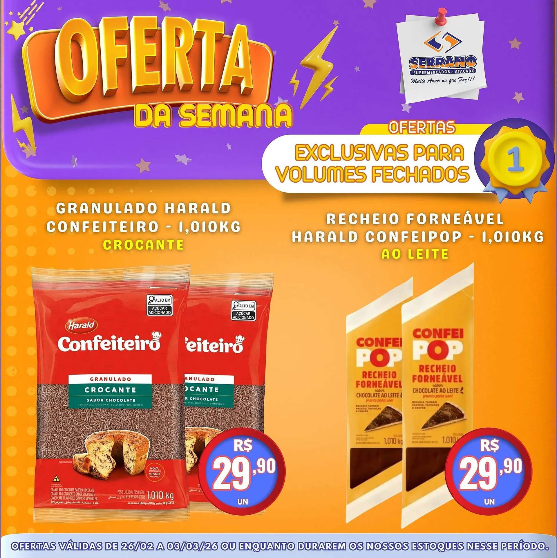 Encarte de Catálogo Serrano Supermercado 27 de fevereiro até 3 de março 2026 - Pagina 4